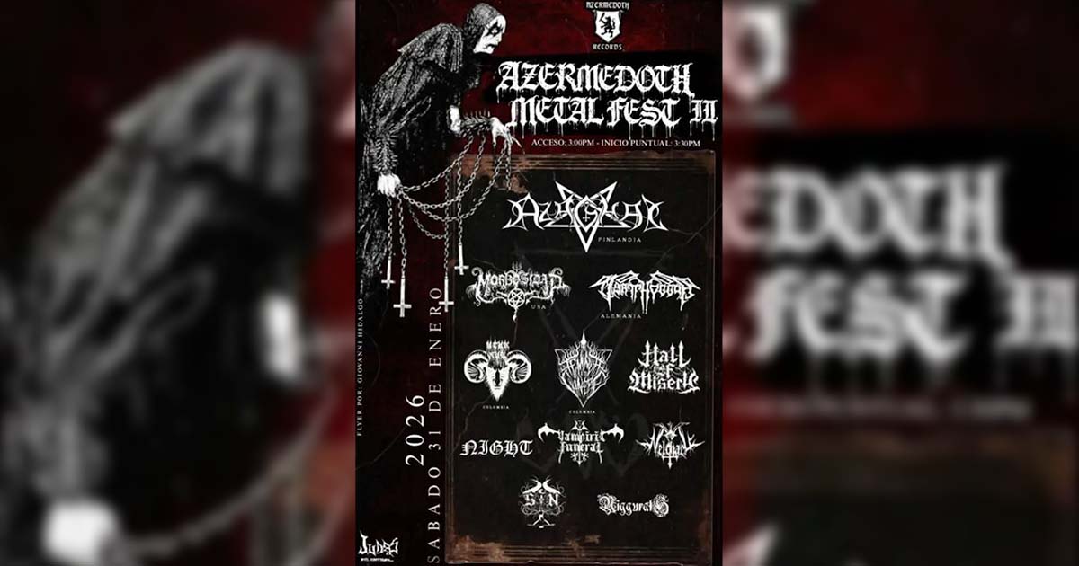 Azermedoth Metal Fest II CDMX 2026 FT