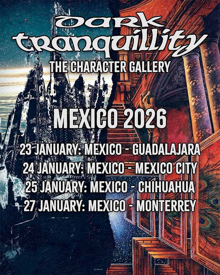 Dark Tranquility gira en México