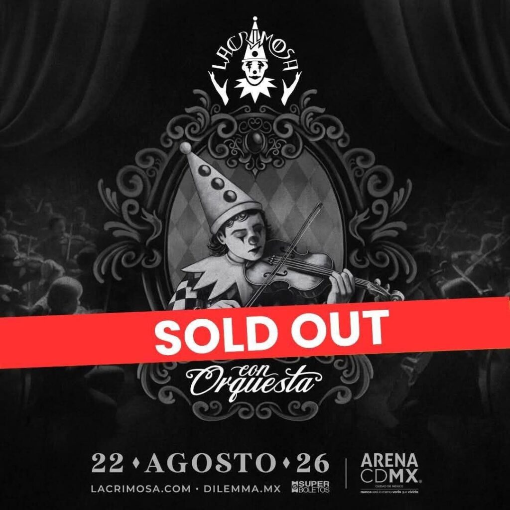 Flyer Lacrimosa con Orquesta CDMX 2026 1