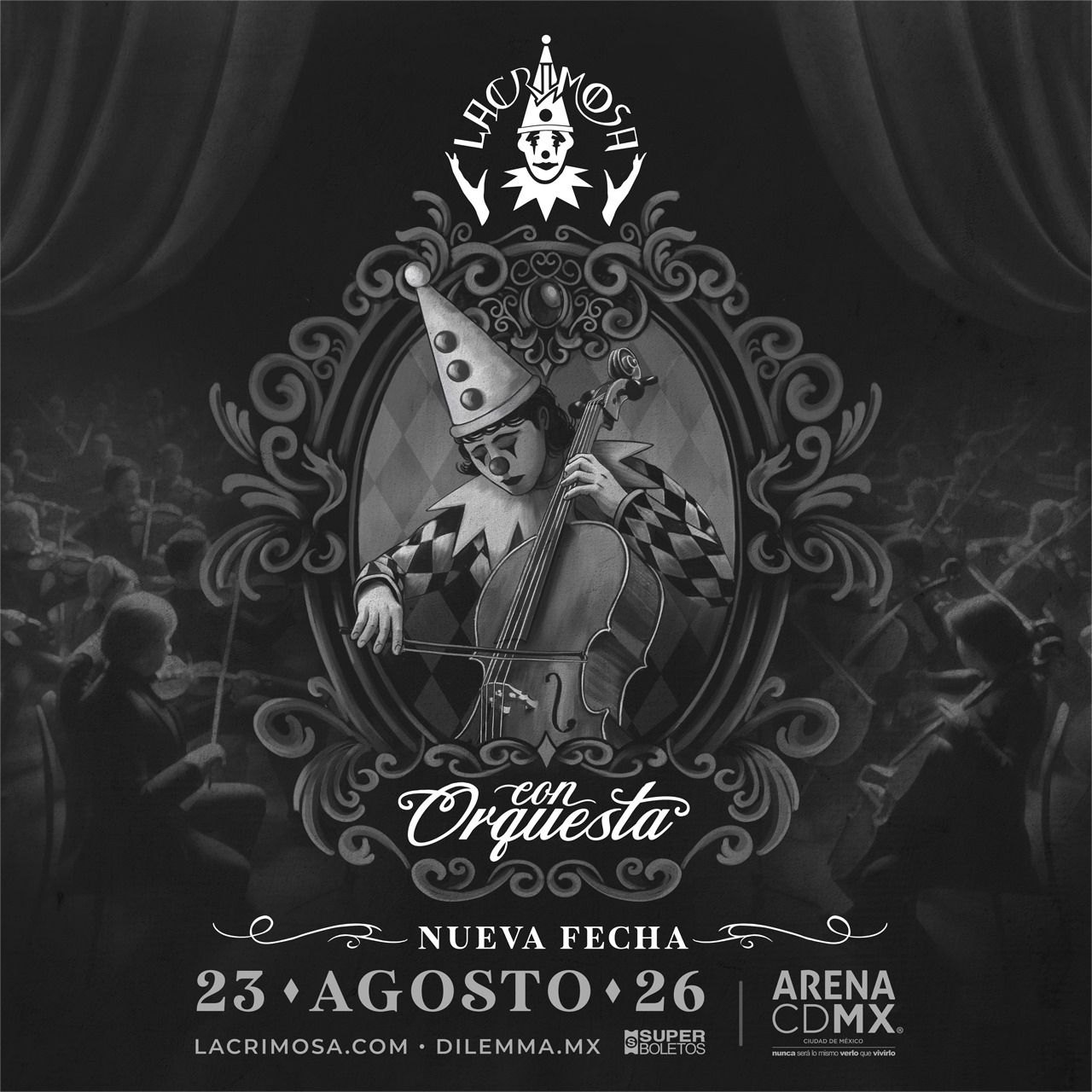 Flyer Lacrimosa con Orquesta CDMX 2026 2