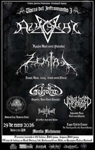 Flyer Voces del Inframundo Fest 2026