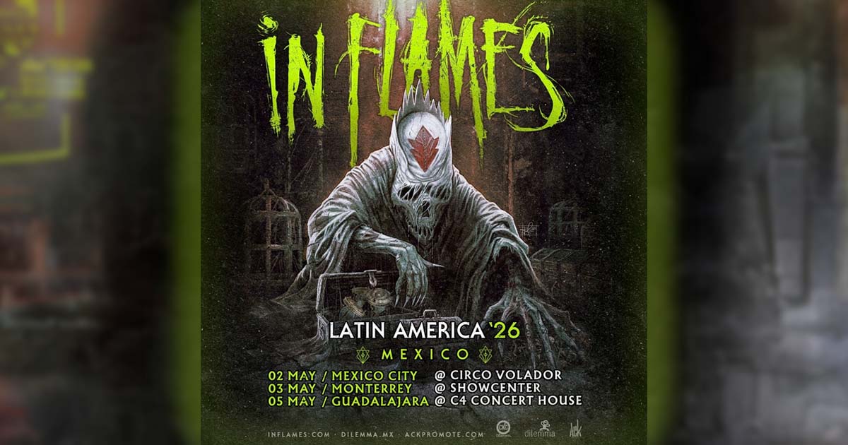 In Flames Mexico Tour Ft