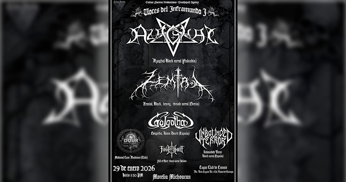 Voces del Inframundo Fest 2026 FT